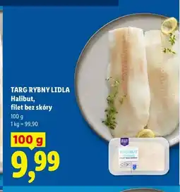 Lidl Halibut filet bez skóry Targ Rybny Lidla oferta