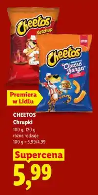 Lidl Chrupki ketchup Cheetos oferta