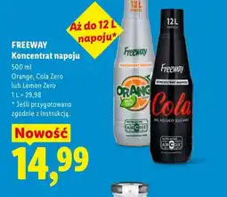 Lidl Koncentrat napoju Orange Freeway oferta