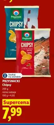 Lidl Chipsy Szlak na Czerwone Wierchy papryka Przysnacki oferta