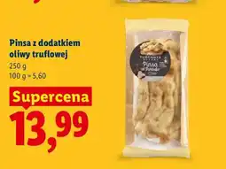 Lidl Pinsa z dodatkiem oliwy truflowej Tuscanya Bakery oferta