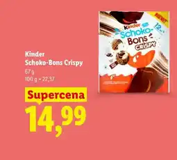 Lidl Kinder Schoko-Bons Crispy oferta