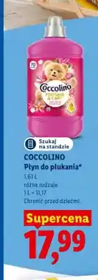 Lidl Płyn do płukania Coccolino oferta