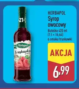 ALDI Syrop owocowy o smaku truskawki Herbapol oferta