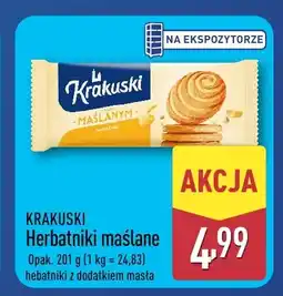 ALDI Herbatniki maślane Krakuski oferta
