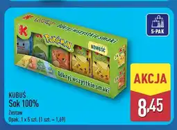 ALDI Sok zestaw Kubuś 5-pak 100% oferta