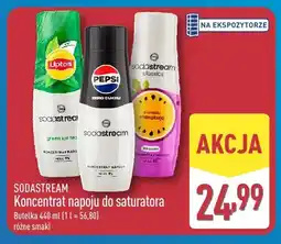 ALDI Koncentrat napoju do saturatora Lipton Green Ice Tea Sodastream oferta