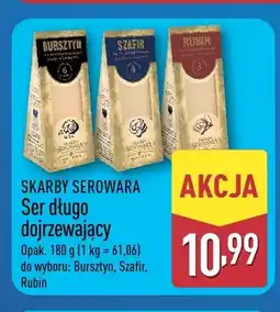 ALDI Ser długo dojrzewający Bursztyn Skarby Serowara oferta