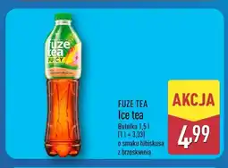 ALDI Ice tea o smaku hibiskusa z brzoskwinią Fuze oferta