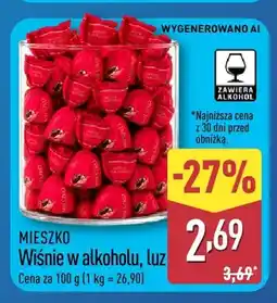 ALDI Praliny Wiśnie w alkoholu luz Mieszko oferta