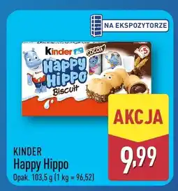 ALDI Wafle Kinder Happy Hippo Biscuit Cocoa oferta
