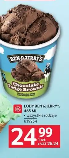 Selgros Lody Ben & Jerry's oferta