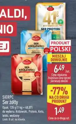 ALDI SIERPC Ser żółty oferta