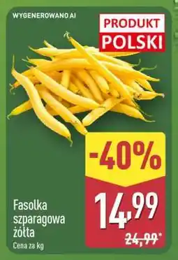 ALDI Fasolka szparagowa żółta oferta
