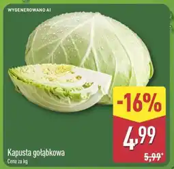 ALDI Kapusta gołąbkowa oferta