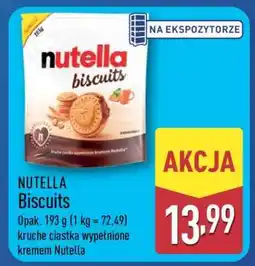ALDI Nutella biscuits oferta