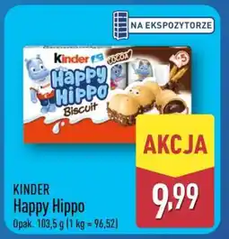 ALDI Kinder Happy Hippo oferta