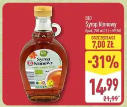 ALDI BIO Syrop klonowy oferta