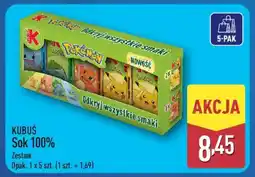 ALDI KUBUŚ Sok 100% oferta