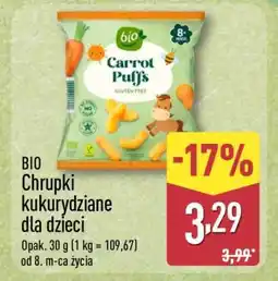 ALDI BIO Chrupki kukurydziane dla dzieci oferta