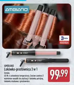 ALDI AMBIANO Lokówko-prostownica 3 w 1 oferta