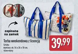 ALDI Torba weekendowa z licencją oferta