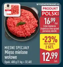 ALDI Mięso mielone wołowe oferta