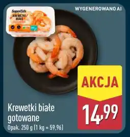 ALDI SUPERFISH Krewetki białe gotowane oferta