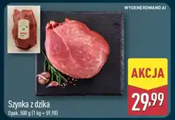 ALDI Szynka z dzika oferta