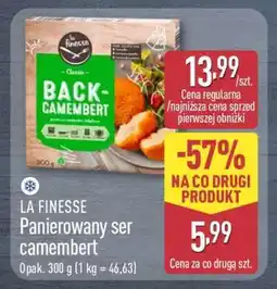 ALDI LA FINESSE Panierowany ser camembert oferta