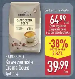 ALDI BARISSIMO Kawa ziarnista Crema Dolce oferta