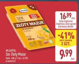 ALDI MLEKPOL Ser Złoty Mazur oferta