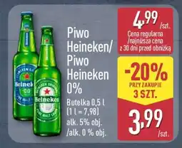 ALDI Piwo Heineken/Piwo Heineken 0% oferta