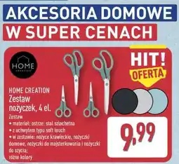 ALDI HOME CREATION Zestaw nożyczek, 4 el oferta