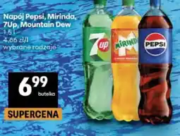 Delikatesy Centrum Napój Pepsi, Mirinda, 7Up, Mountain Dew oferta