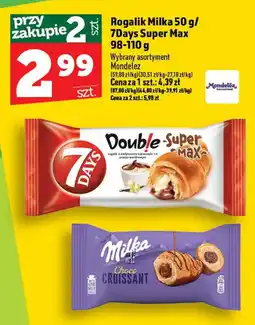 Topaz Rogalik Milka 50 g/7Days Super Max oferta