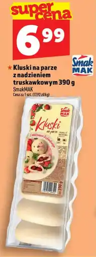 Topaz Kluskini na parze z nadzieniem truskawkowym SmakMAK oferta