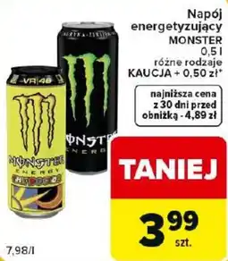 Carrefour Express Napój energetyzujący MONSTER oferta