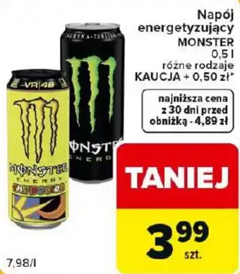 Napój energetyzujący MONSTER