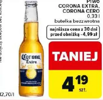 Piwo Corona Extra, Corona Cero