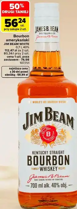 Bourbon amerykański JIM BEAM WHITE