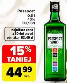 Carrefour Whisky Passport Scotch oferta