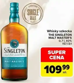 Carrefour Whisky szkocka THE SINGLETON MALT MASTER'S oferta