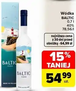 Carrefour Wódka Baltic oferta