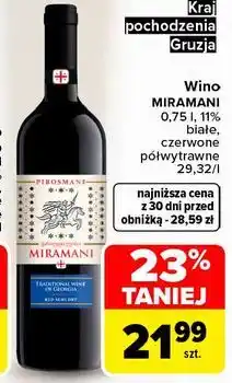 Carrefour Wino Miramani oferta
