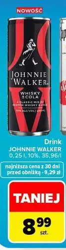Carrefour Drink JOHNNIE WALKER oferta