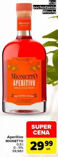 Carrefour Aperitivo Mionetto oferta