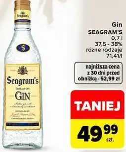 Carrefour Gin Seagram's oferta