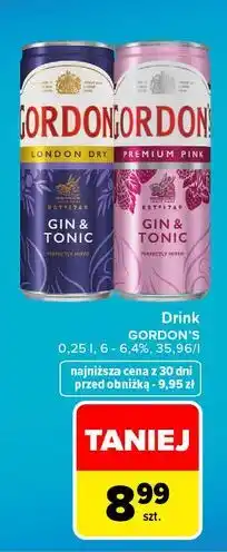 Carrefour Drink Gordon's oferta