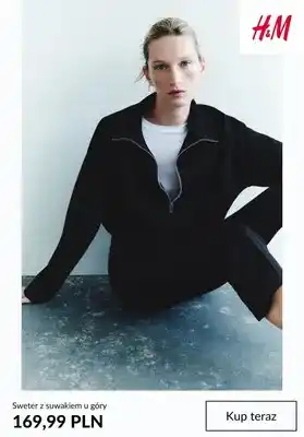 Sweter z suwakiem u góry H & M